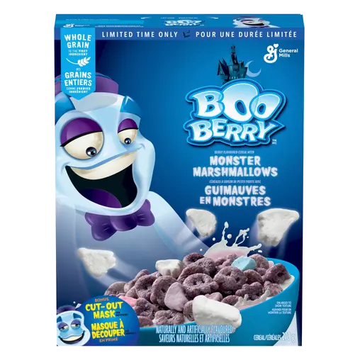 General Mills Boo Berry Cereal with Monster Marshmallows 270 g