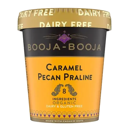 Vegan Caramel Pecan Ice Cream