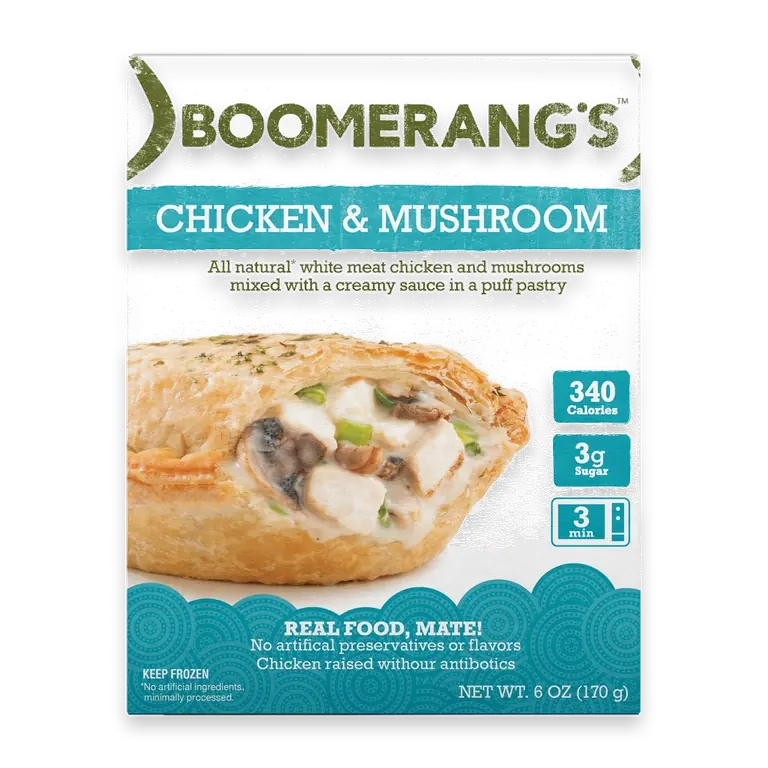 Chicken & Mushroom Pot Pie Frozen Meal