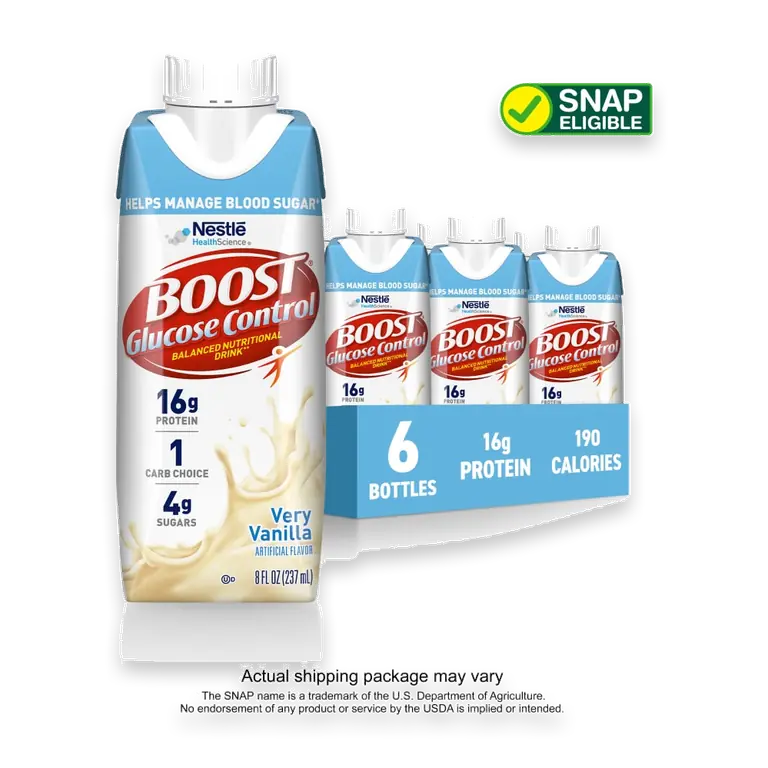 Glucose Control Ready to Drink Vanilla Protein Shake Multipack