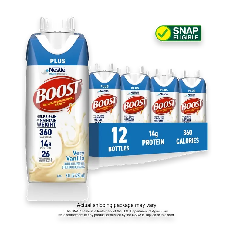 Plus Ready to Drink Vanilla Protein Shake Multipack