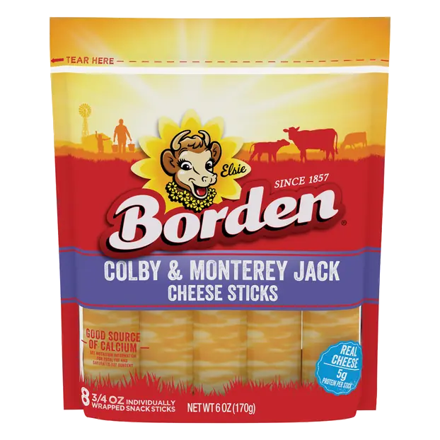 Colby & Monterey Jack Cheese Sticks - 8 ct