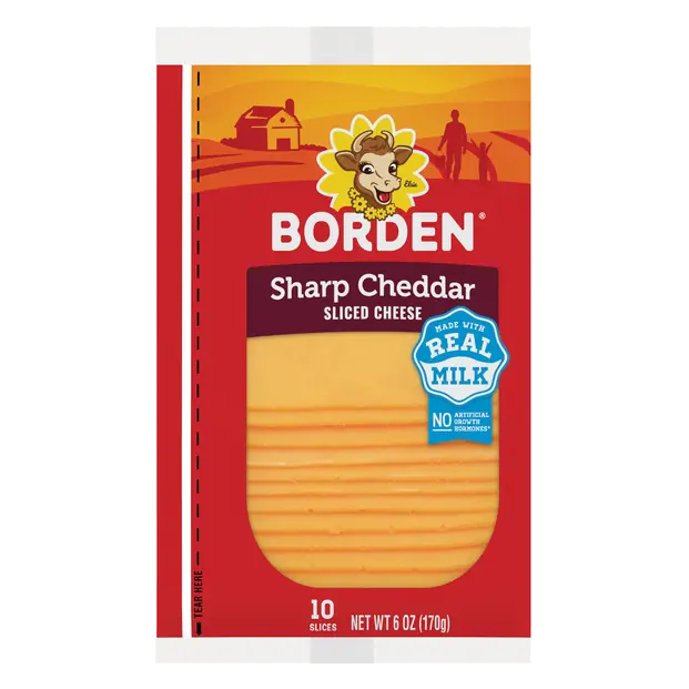 Extra Sharp Cheddar Cheese Slices - 10 ct