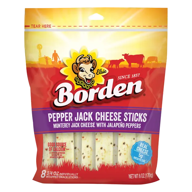 Pepper Jack Cheese Sticks - 8 ct