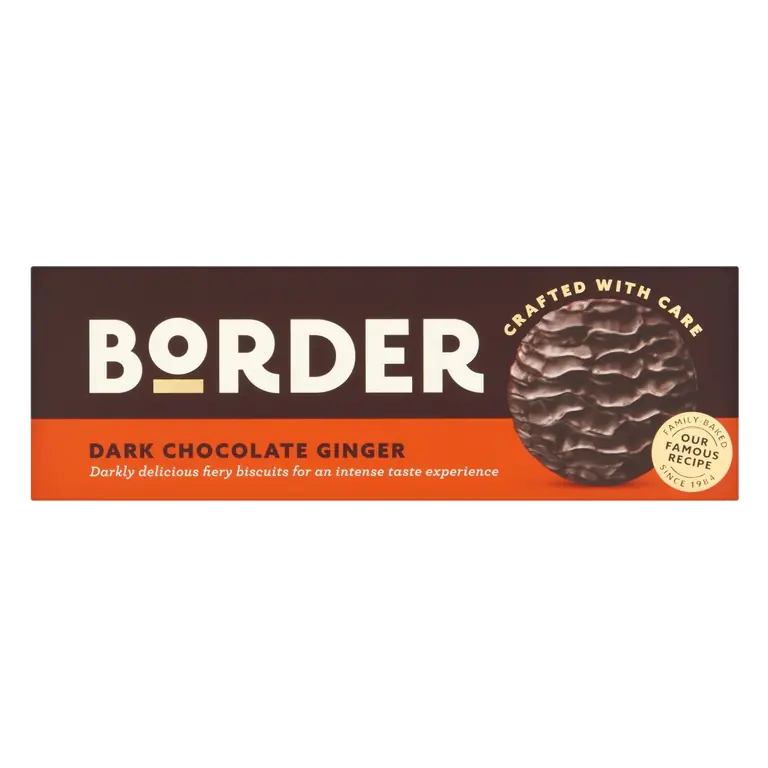 Border Dark Chocolate Gingers