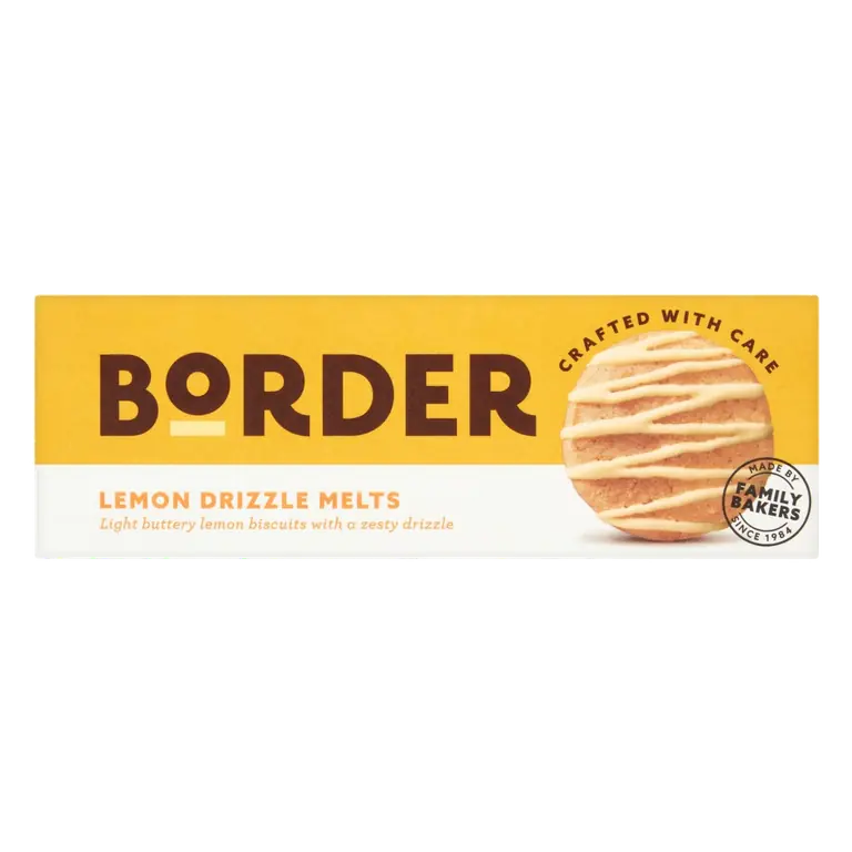 Border Lemon Drizzle Melts