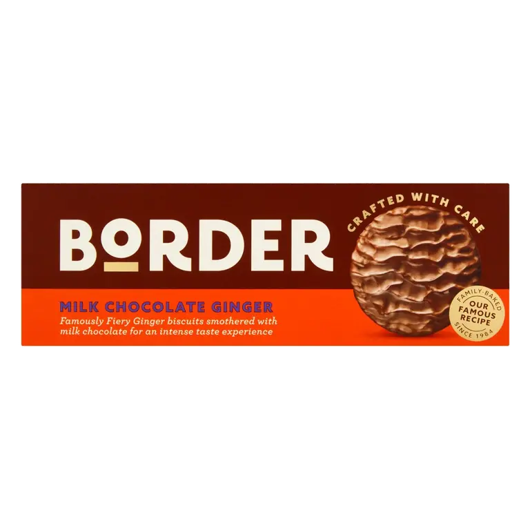 Border Milk Chocolate Gingers