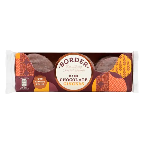 Biscuits Dark Chocolate Gingers 150 g