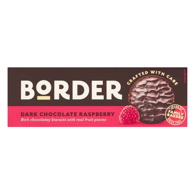 Dark Chocolate Raspberry Biscuits