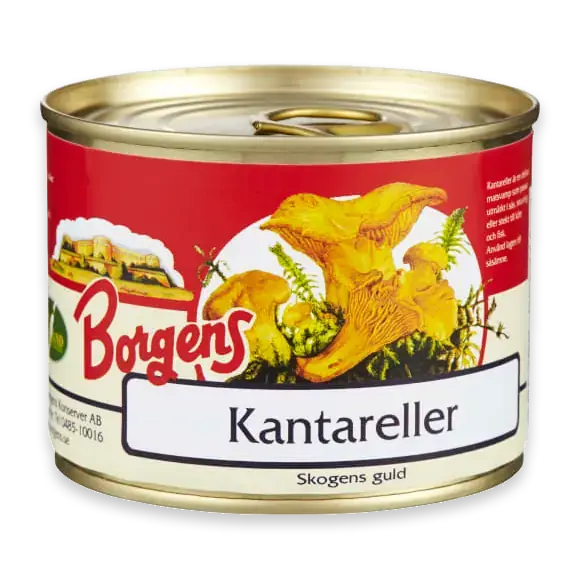 Kantareller i Vatten