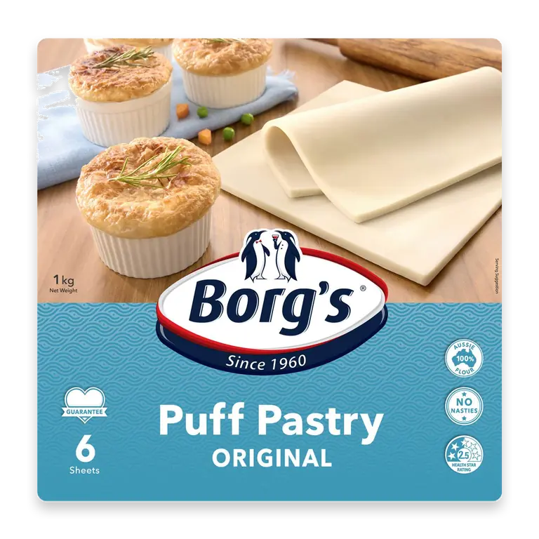 Puff Pastry 6 Sheets