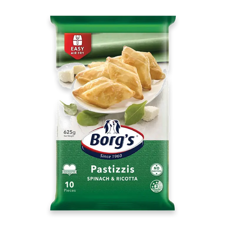 Spinach & Ricotta Pastizzis NULL