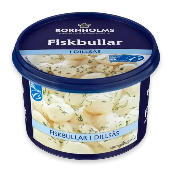 Fiskbullar i Dillsås