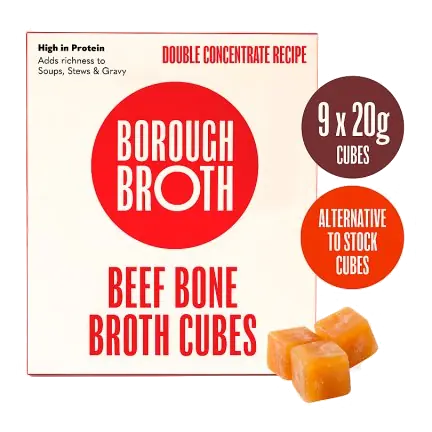 Frozen Organic Beef Bone Broth Cubes