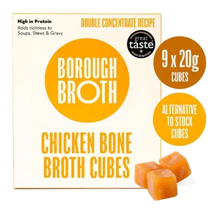 Frozen Organic Chicken Bone Broth Cubes