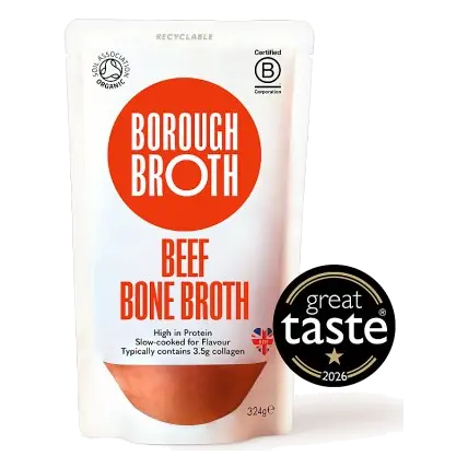 Organic Grass Fed Beef Bone Broth