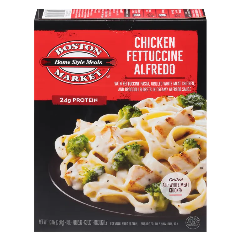 Chicken Fettuccine Alfredo 24g Protein Frozen Meal