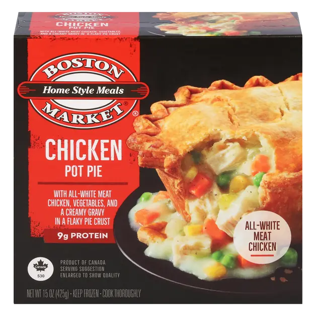 Chicken Pot Pie 9g Protein Frozen Meal