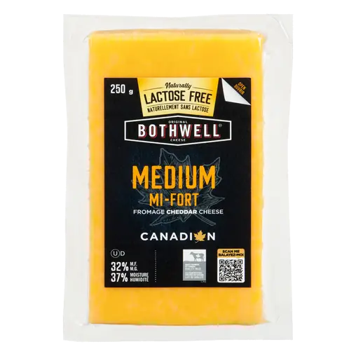 Lactose - Free Medium Cheddar 250 g
