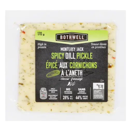 Cheese Monterey Jack Spicy Dill Pickle 170 g
