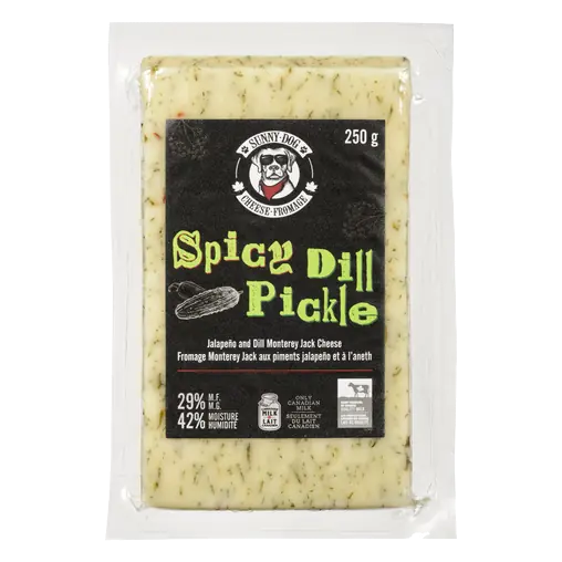 Monterey Jack Cheese Spicy Dill Pickle 250 g