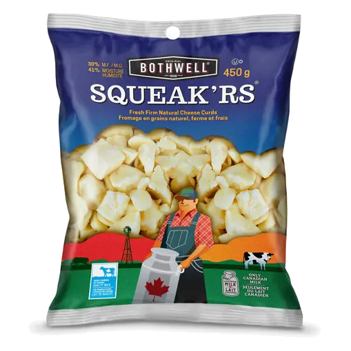 white squeak'rs Cheese Curds 450 g