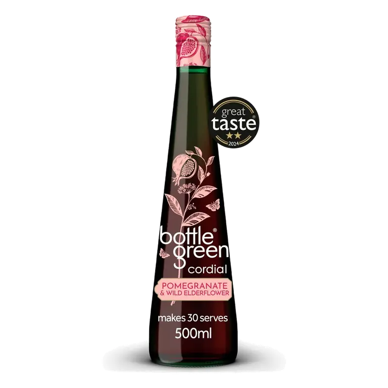 Pomegranate & Elderflower Cordial