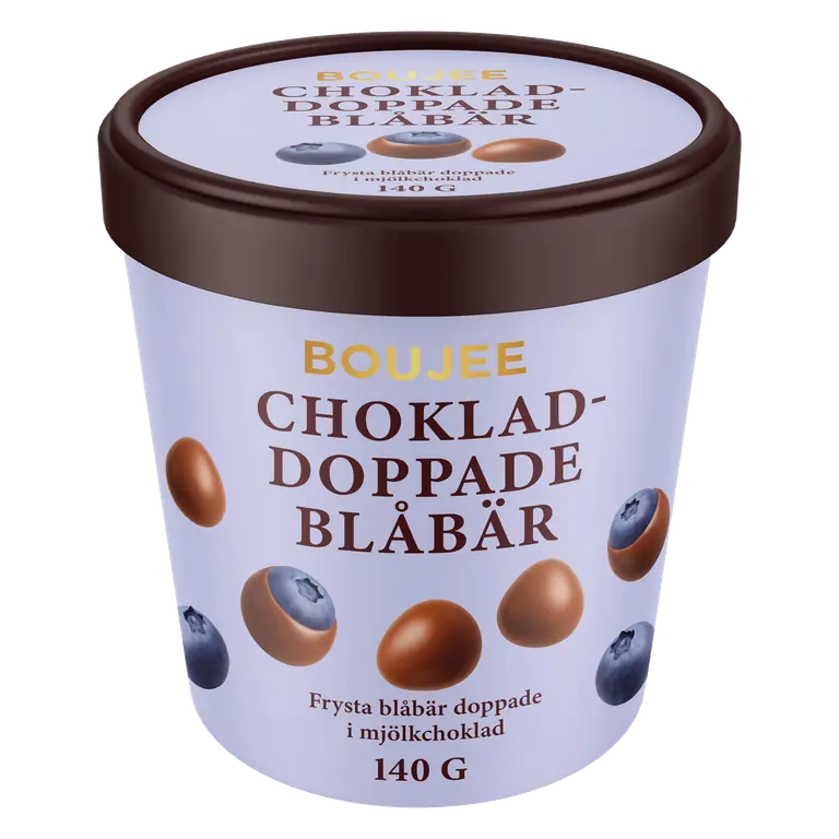 Blåbär i Mjölkchoklad