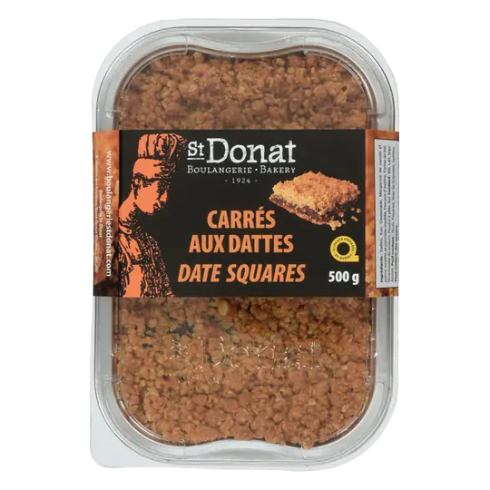 Date Squares 500 g (frozen)