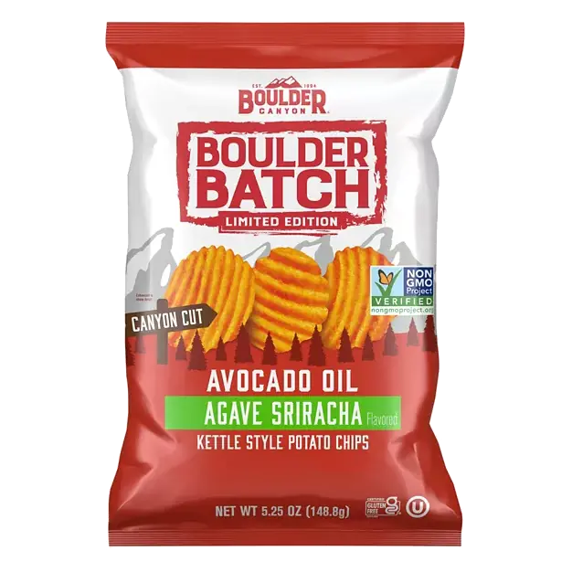 Avocado Oil Kettle Style Agave Sriracha Flavored Potato Chips