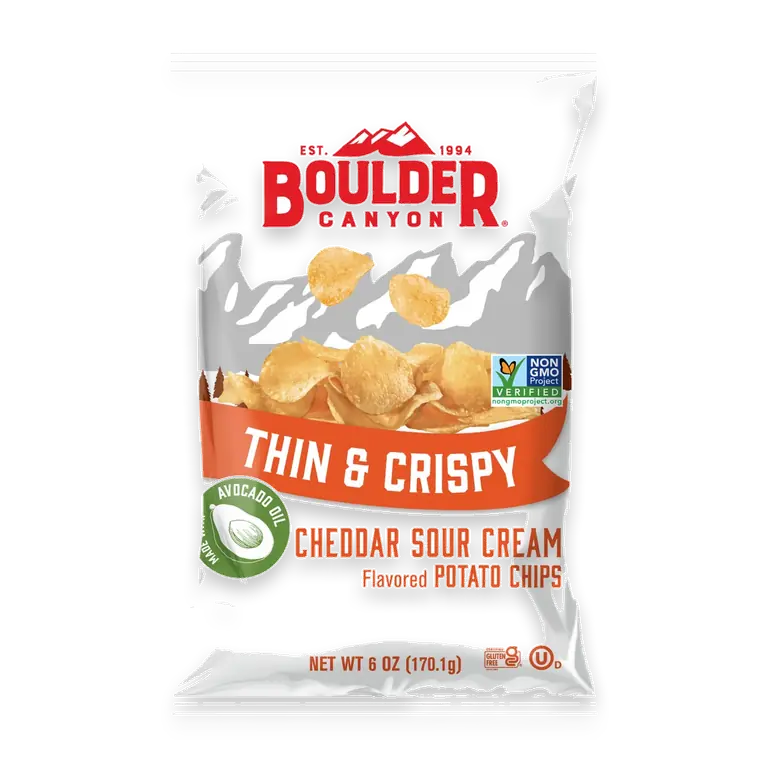 Cheddar Sour Cream Thin & Crispy Potato Chips