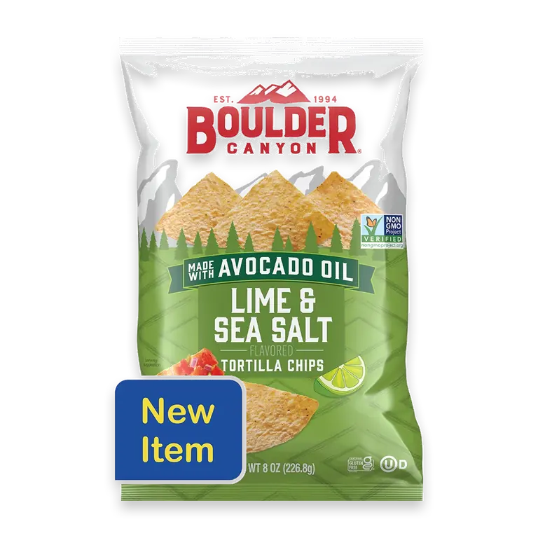 Lime and Sea Salt Tortilla Chips