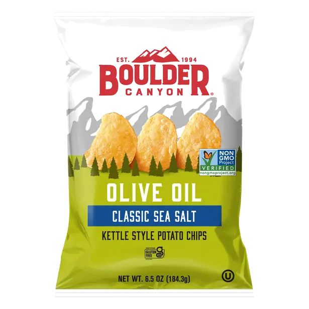 Olive Oil Sea Salt Kettle Cooked Potato Chips