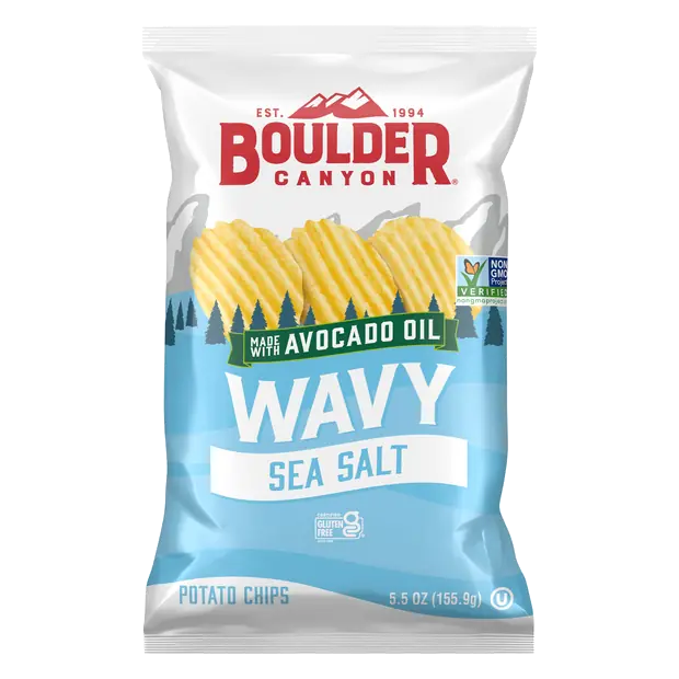 Wavy Sea Salt Potato Chips