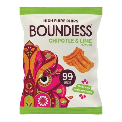 High Fibre Chipotle & Lime Chips