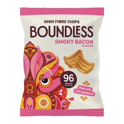 High Fibre Smoky Bacon Chips