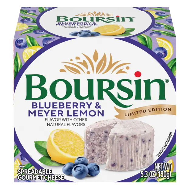 Blueberry & Meyer Lemon Spreadable Gourmet Cheese