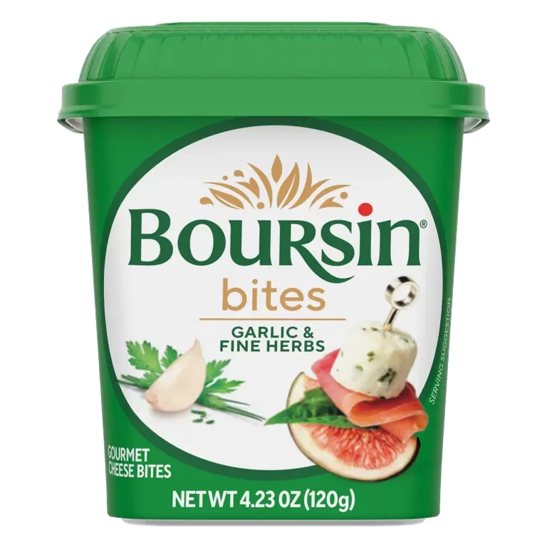 Boursin Cheese Bites Garlic & Fine Herbs, 4.23oz