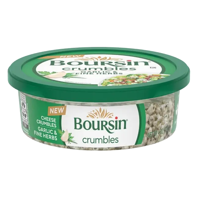 Boursin Crumbles Garlic and Herbs Cheese, 4oz