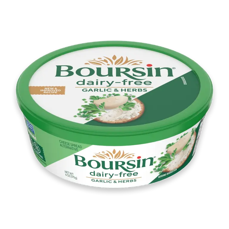 Dairy-Free Garlic & Herbs Cheese Spread Alternative