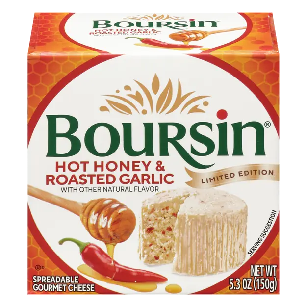 Hot Honey & Roasted Garlic Spreadable Gourmet Cheese