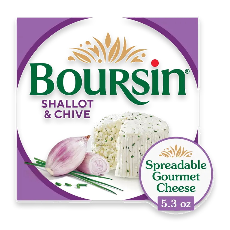 Shallot & Chive Spreadable Gourmet Cheese, 5.3 oz