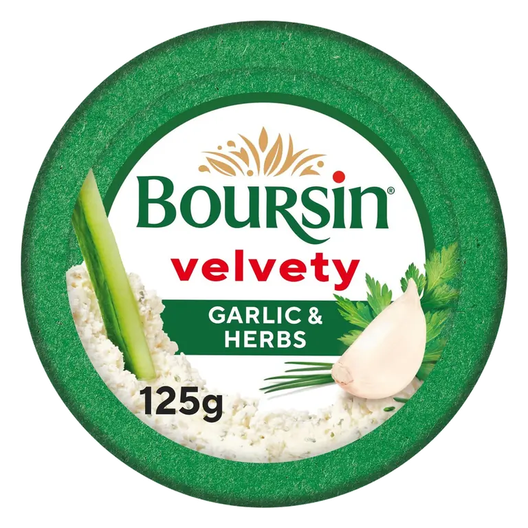 Velvety Garlic & Herbs Spreadable Soft Cream Cheese