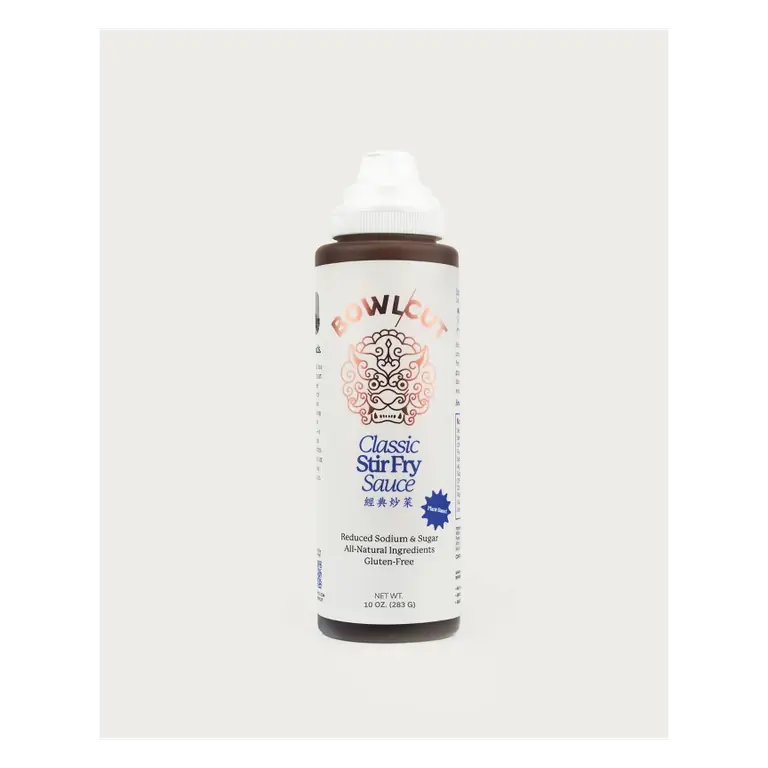 BowlCut Classic Stir Fry Sauce, 10oz: Plant-Based, Gluten-Free