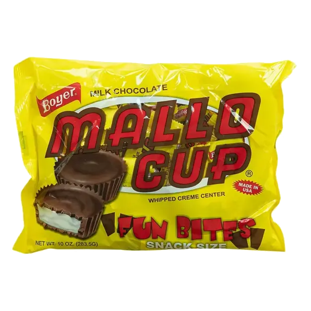 Mallo Cup, Milk Chocolate, Fun Bites, Snack Size