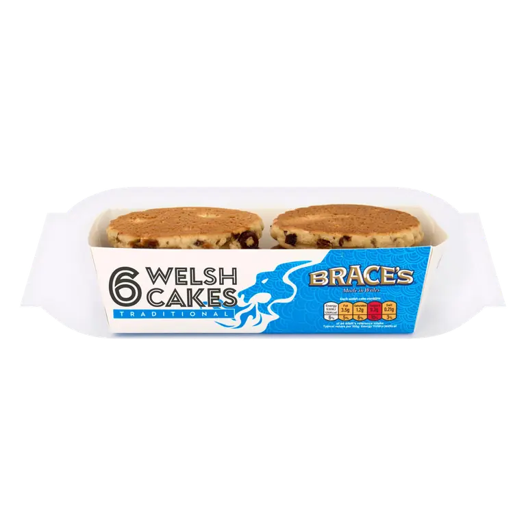 Brace's 6 Traditional Welsh Cakes