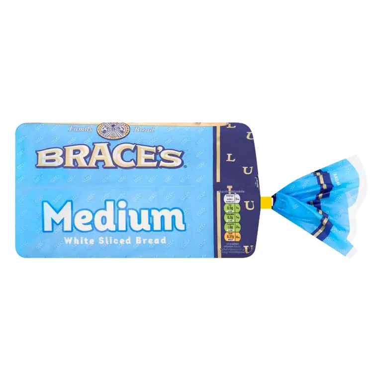 Medium White Sliced Bread 800g