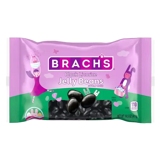 Black Licorice Jelly Beans