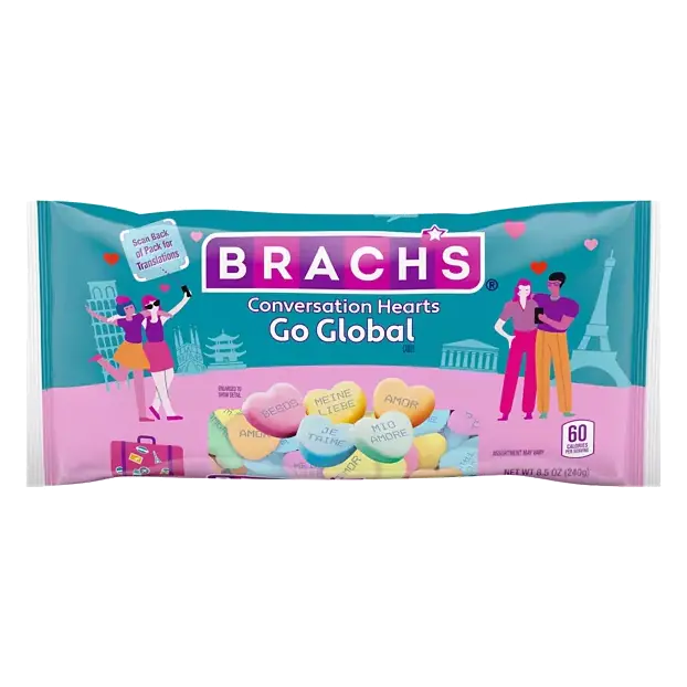 Conversation Hearts Go Global Candy