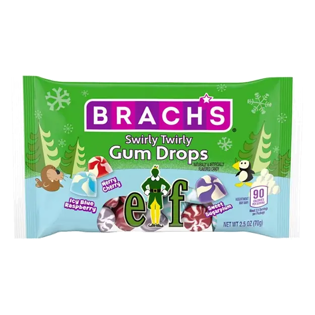 Gum Drops, Swirly Twirly, Assorted